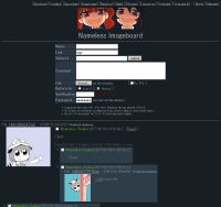 An example of an imageboard.